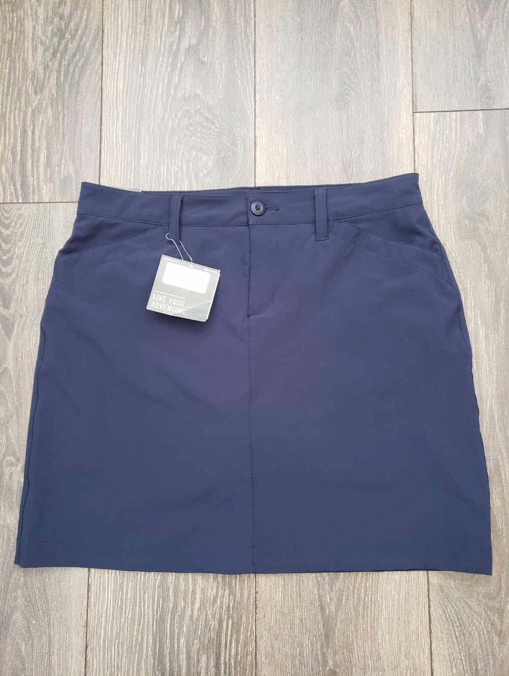 Eddie Bauer WR Adventurer Skort Women's Size 6 Atlantic Blue NWT Spf 50+